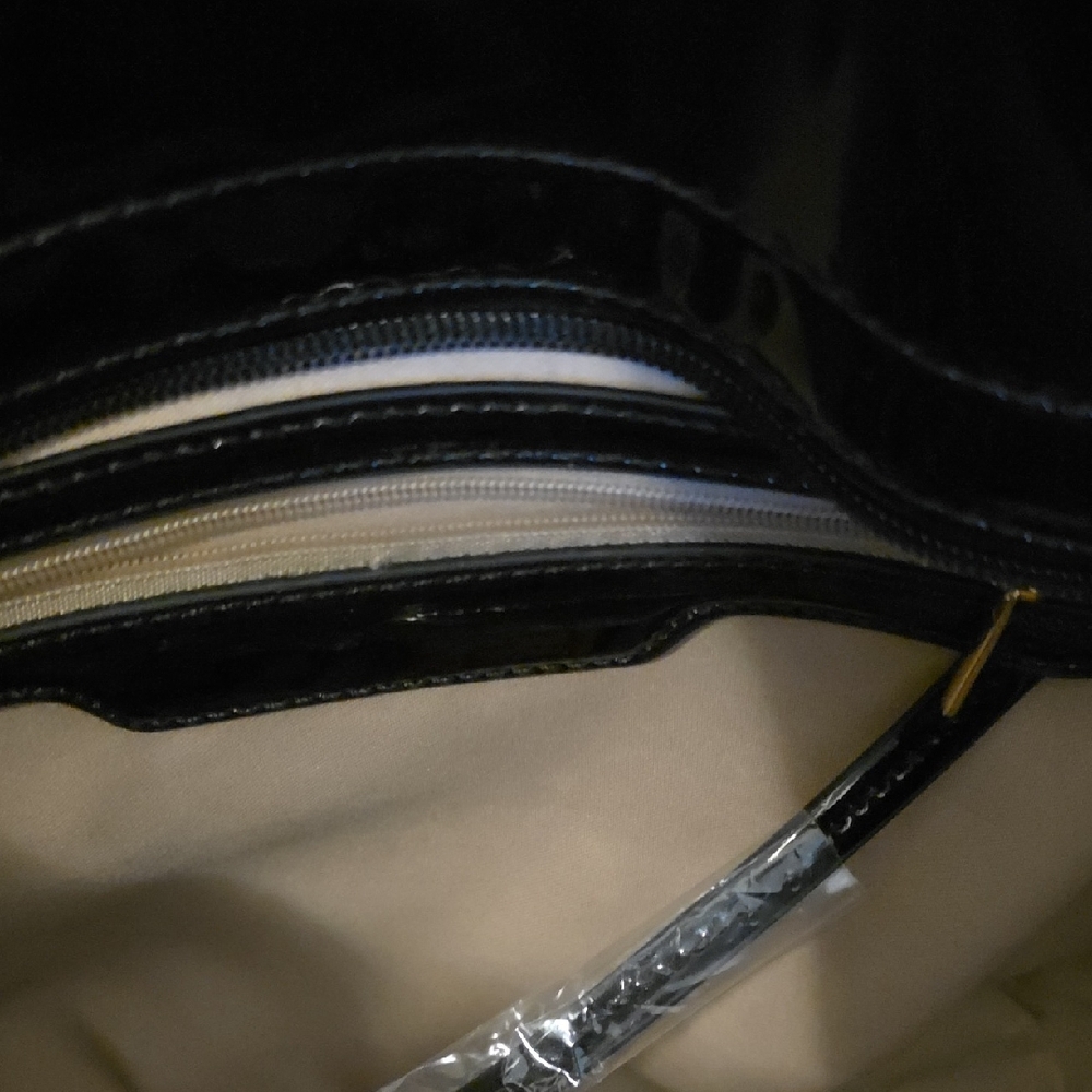 Multicolor Magazine Print Women's Bag - Picture 3 of 6